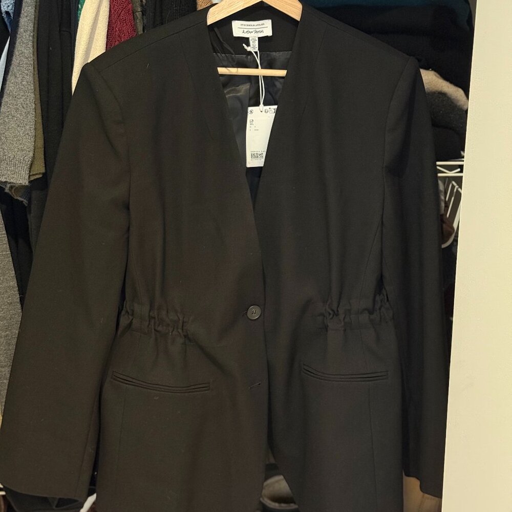 New with tags & Other Stories Collarless Blazer